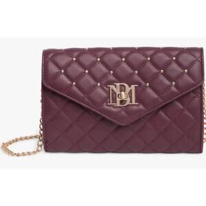 Badgley Mischka-Diamond Quilt Convertible Crossbody Bag NWT